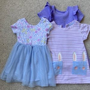 Cat & Jack spring dress bundle